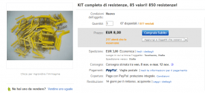 Ebay Kit  Resistenze