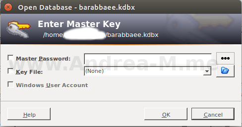 KeePass Master Key